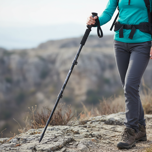 Nordspur | PeakStride Faltbare stoßdämpfende Trekking-Stöcke