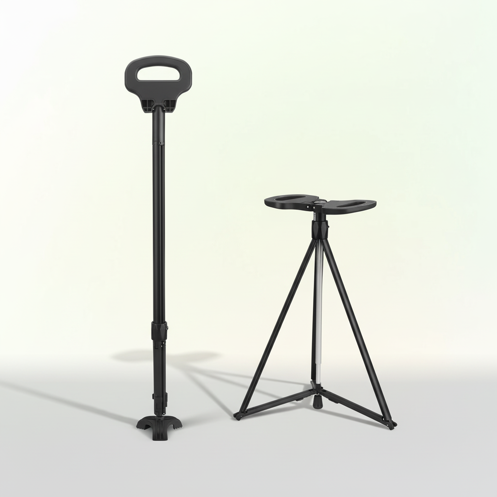 | Restrell Klappbarer Aluminium-Gehstock