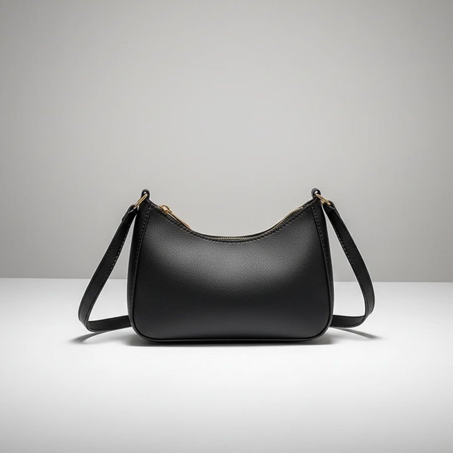 Kleine weiche PU-Schultertasche