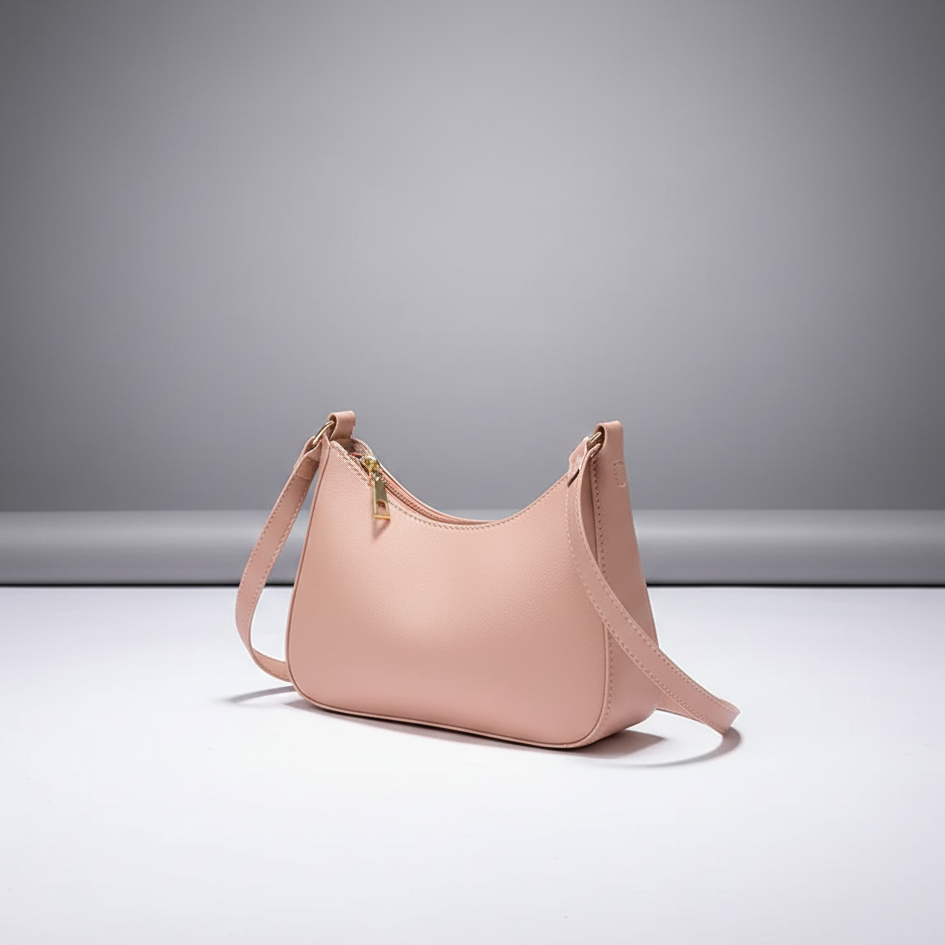 Kleine weiche PU-Schultertasche