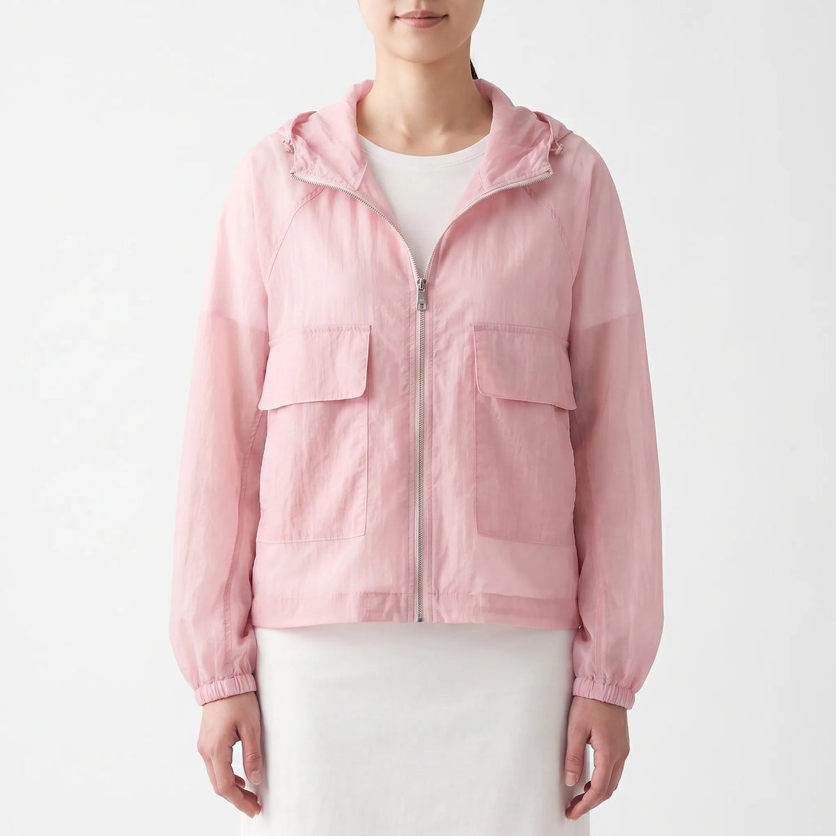 Solajak Leichte Sommer-Reißverschluss-Jacke