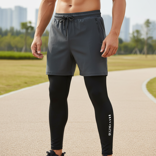 Striderex Zwei-in-Eins-Trainingshose