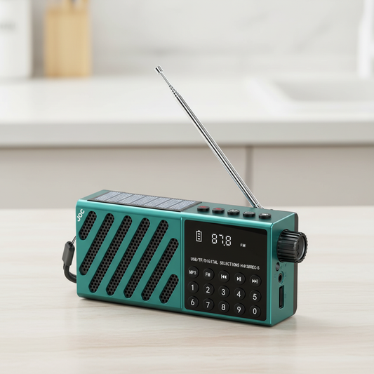 SunTone Tragbares solarbetriebenes Radio