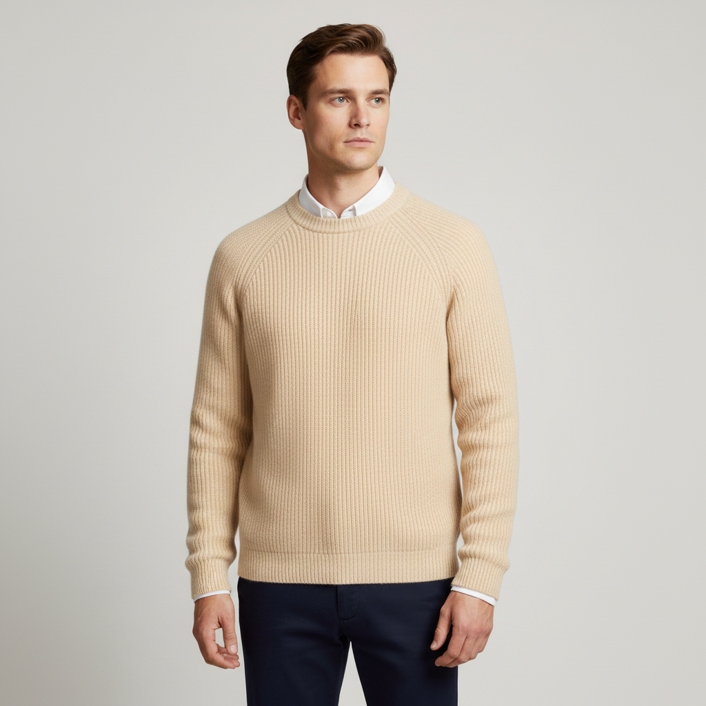 Dicker Merinowoll-Pullover