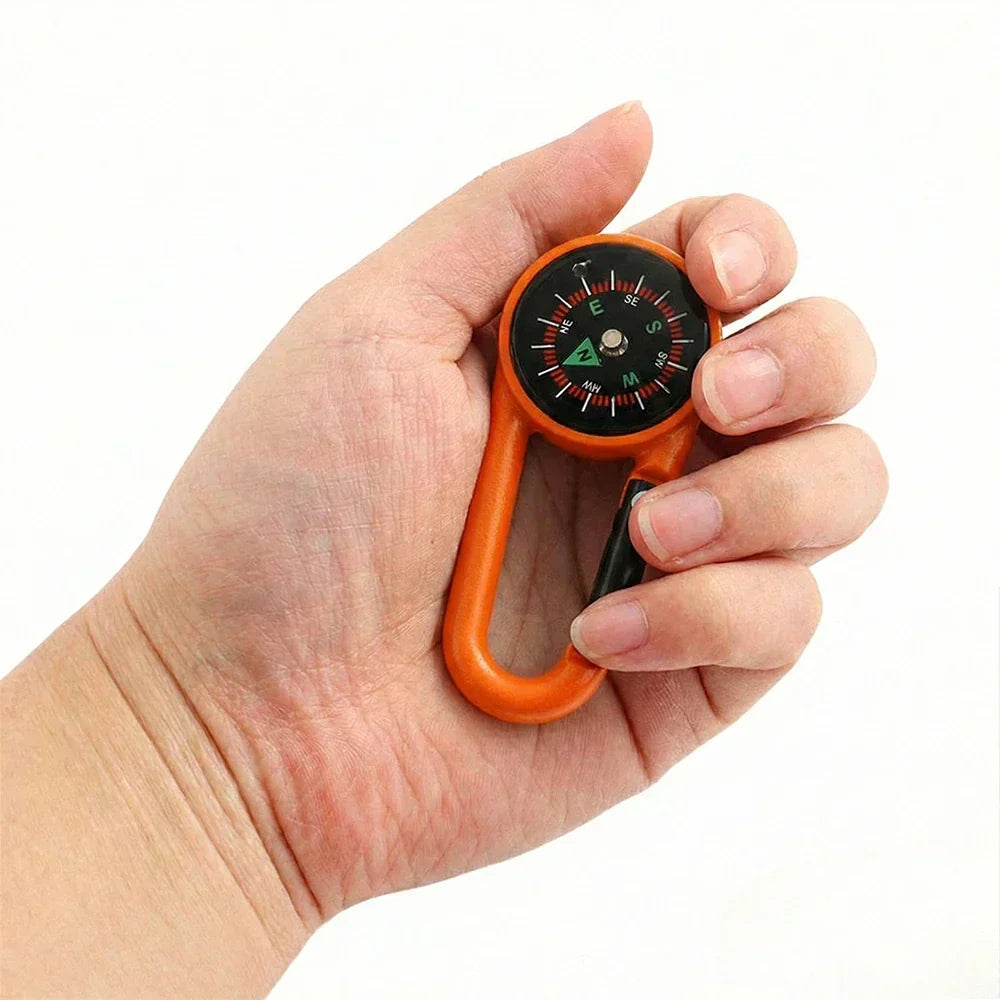 TrailLatch Mini Karabiner-Kompass-Schlüsselanhänger