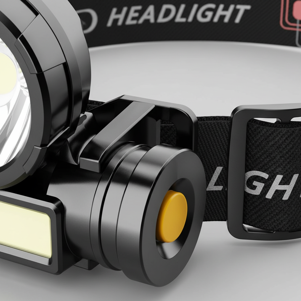 | TrailVanta USB-Stirnlampe aufladbar