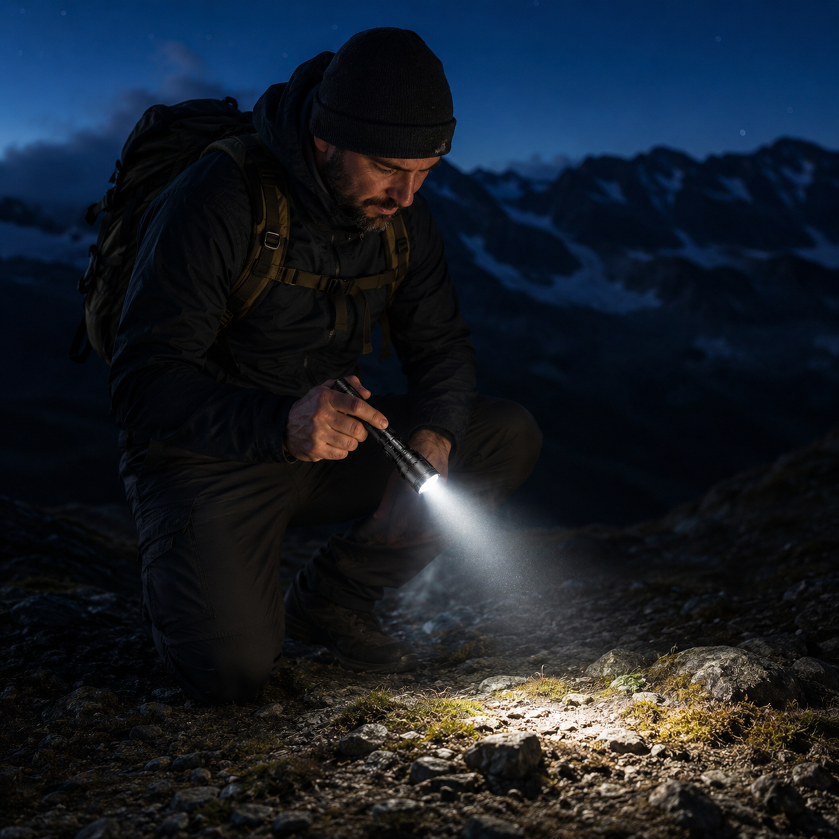| Vantorix Hochleistungs-Taschenlampe mit Akku