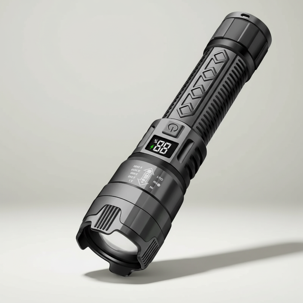 | Vantorix Hochleistungs-Taschenlampe mit Akku