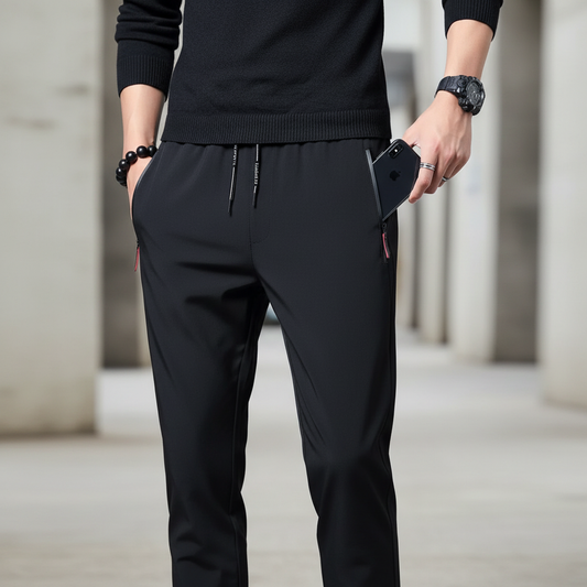 Vastaro Slim Straight Jogger-Hose