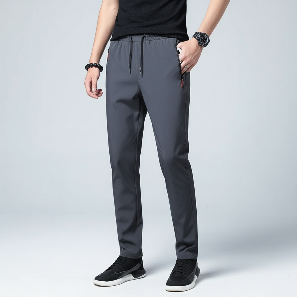 Vastaro Slim Straight Jogger-Hose