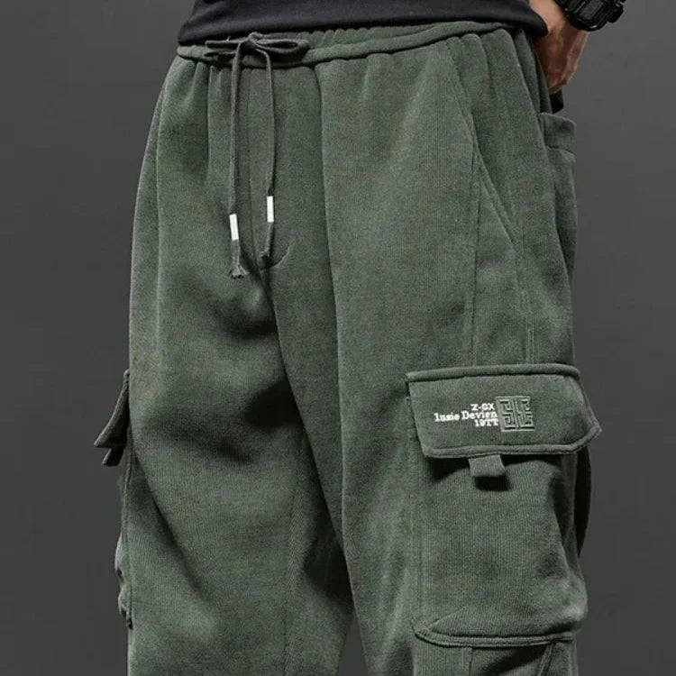 Vayrloft Elastischer Bund Cargo-Jogger