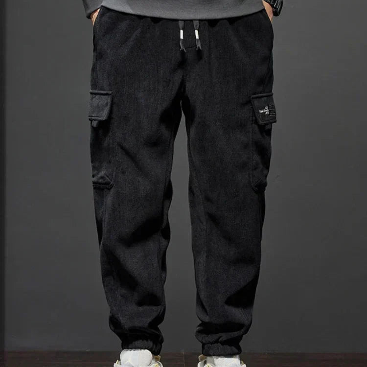 Vayrloft Elastischer Bund Cargo-Jogger