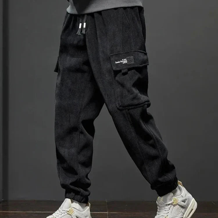 Vayrloft Elastischer Bund Cargo-Jogger