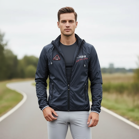 VelociShield Leichte Reflektierende Fahrradjacke