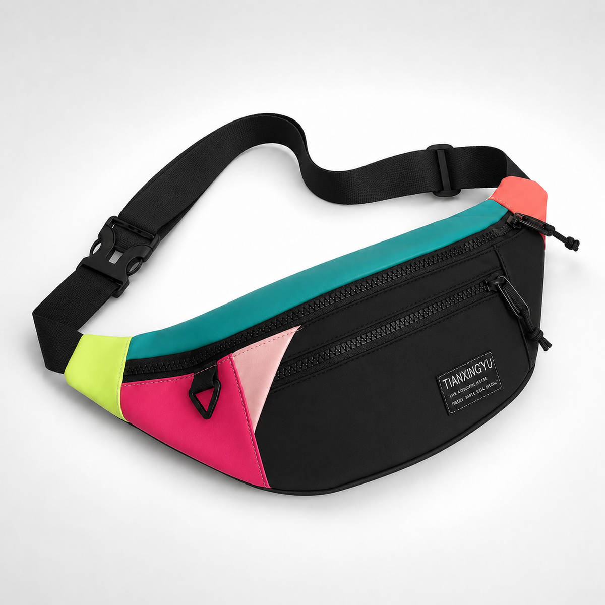 Veltroxa Lässige Nylon-Crossbody-Tasche