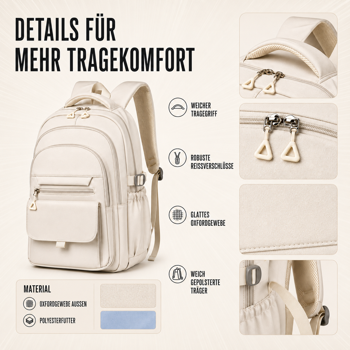 Veylore Multi-Layer-Rucksack