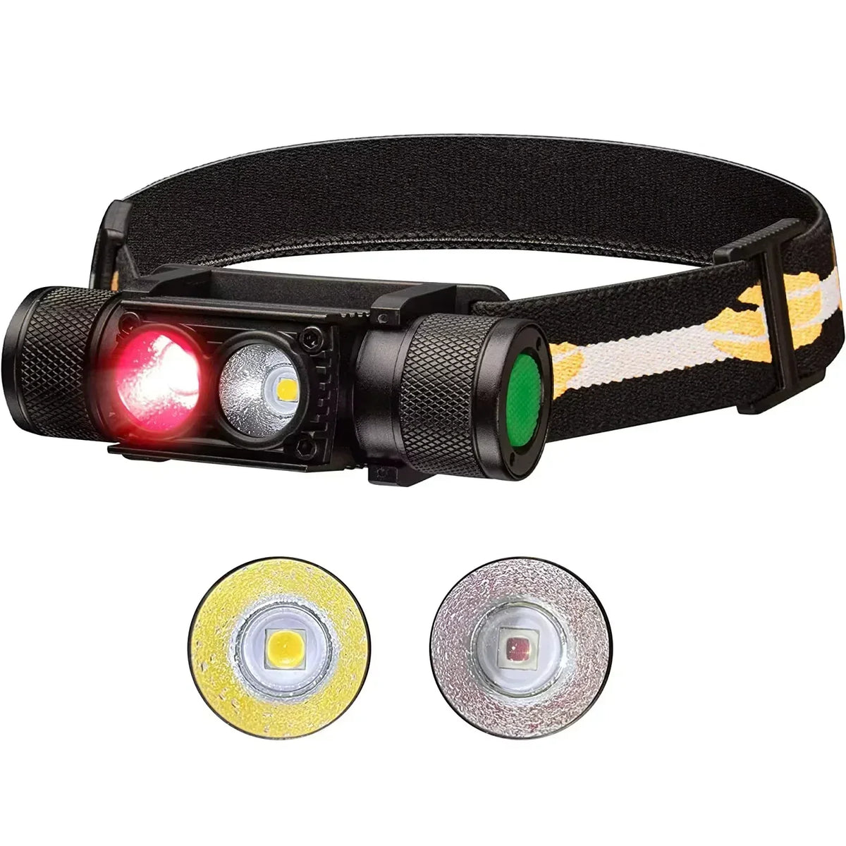 | Vigilaro Aufladbare LED-Stirnlampe