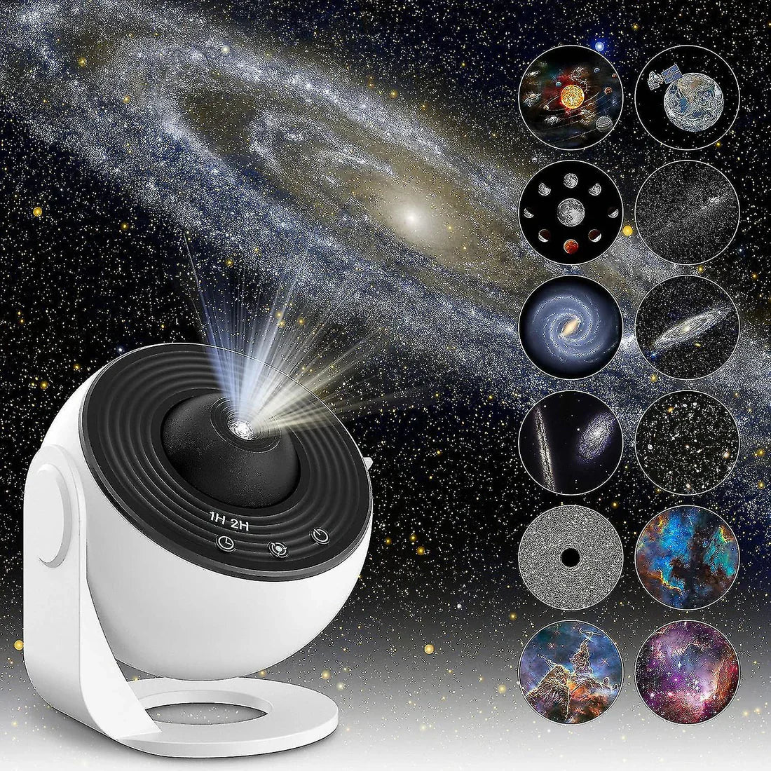 Rebolet | GalaxyGlow Projektionslicht – Faszination Weltraum für dein Zuhause