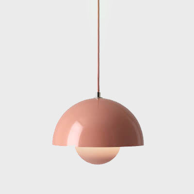 Rebolet | Frendorf – Macaron Pendelleuchte Halbkugel im nordischen Kuppel-Design
