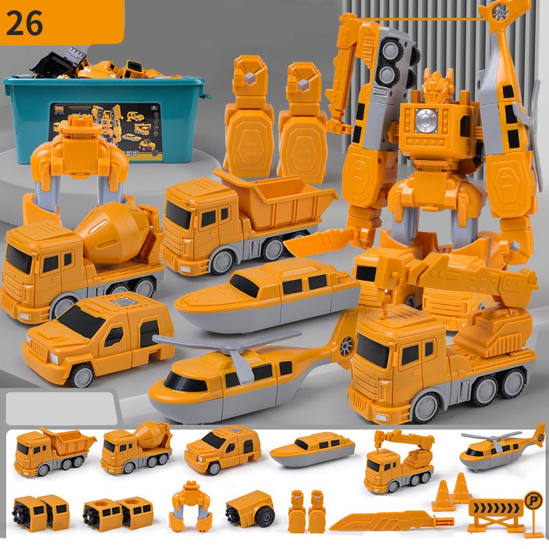Rebolet | Transformer Magnet Fahrzeuge Spielset