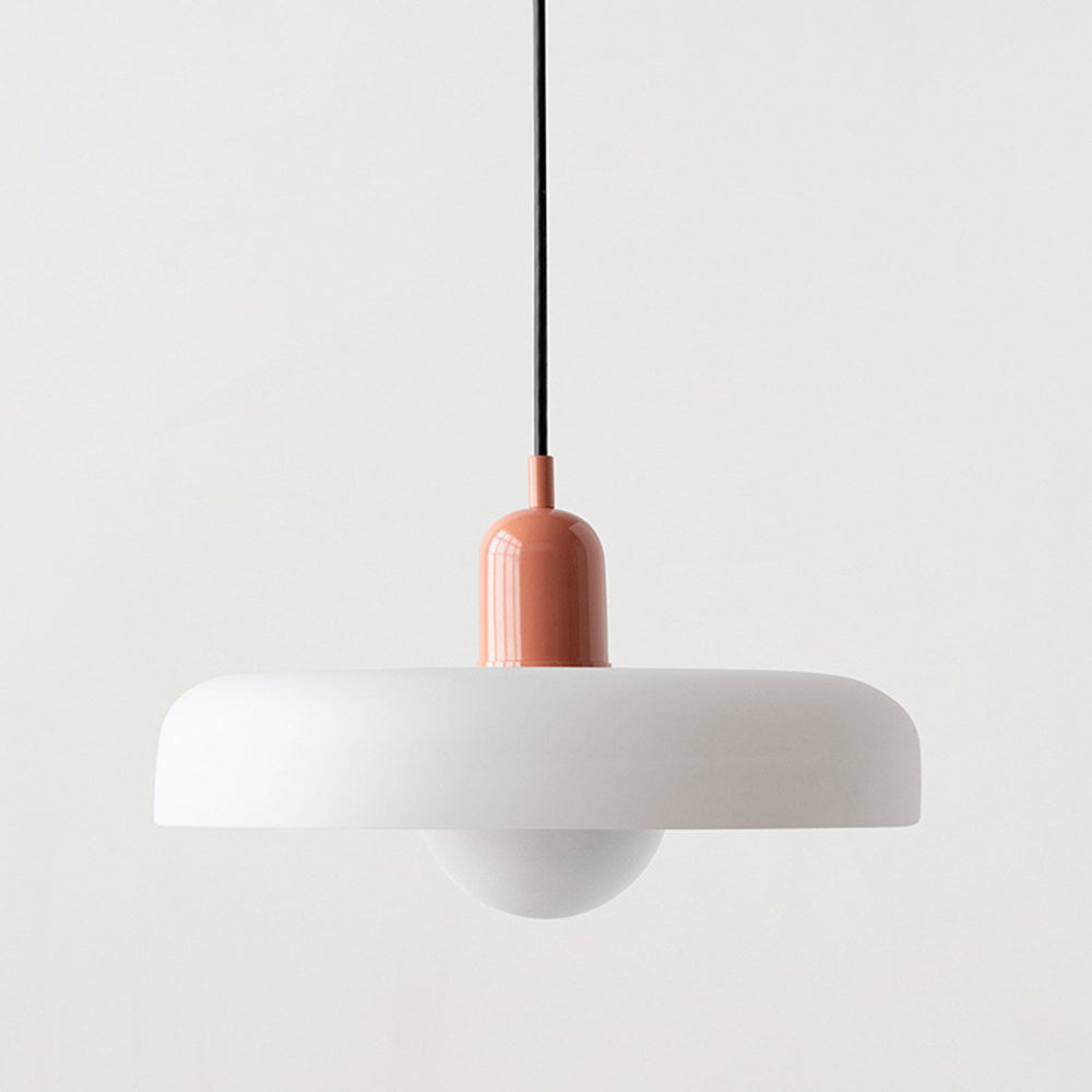 Rebolet | Bauhaus-Pendelleuchte aus farbigem Glas