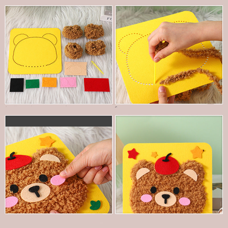 Stickpuppen Set zum selber Machen