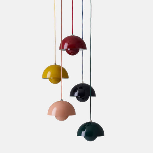Rebolet | Frendorf – Macaron Pendelleuchte Halbkugel im nordischen Kuppel-Design