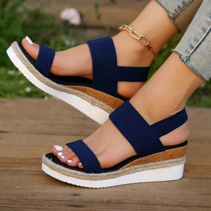 Damen-Sommersandalen mit Fußgewölbestütze