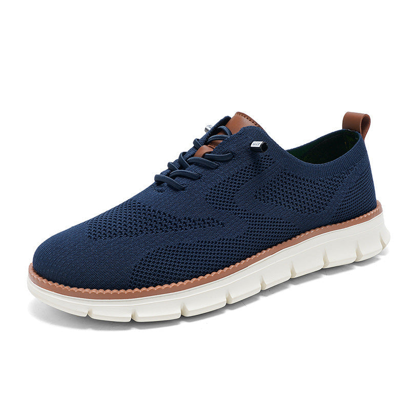 Herren-Komfortschuhe mit breiter Zehenbox