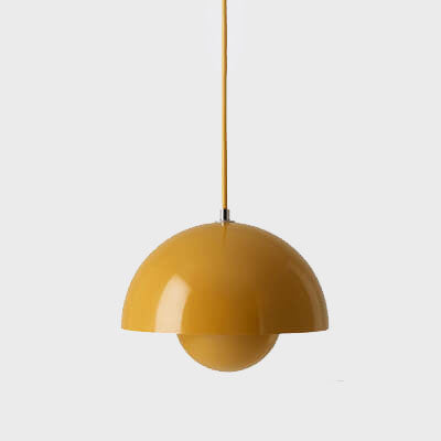 Rebolet | Frendorf – Macaron Pendelleuchte Halbkugel im nordischen Kuppel-Design