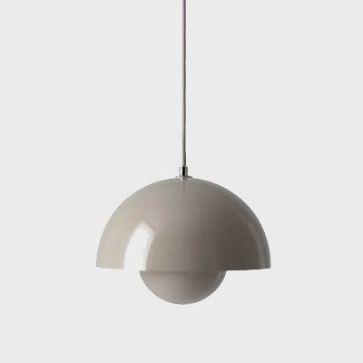 Rebolet | Frendorf – Macaron Pendelleuchte Halbkugel im nordischen Kuppel-Design