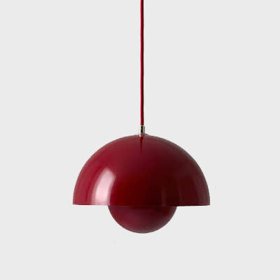 Rebolet | Frendorf – Macaron Pendelleuchte Halbkugel im nordischen Kuppel-Design