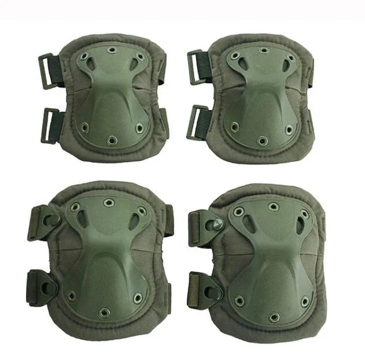 Unisex Tactical Knie- & Ellbogenschoner – Camo-Schutzausrüstung