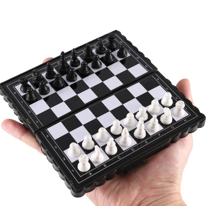 Rebolet | Thinkoro Magnetisches Schachspiel Kinder – Faltbares Lernspiel aus Kunststoff für Reisen & Zuhause