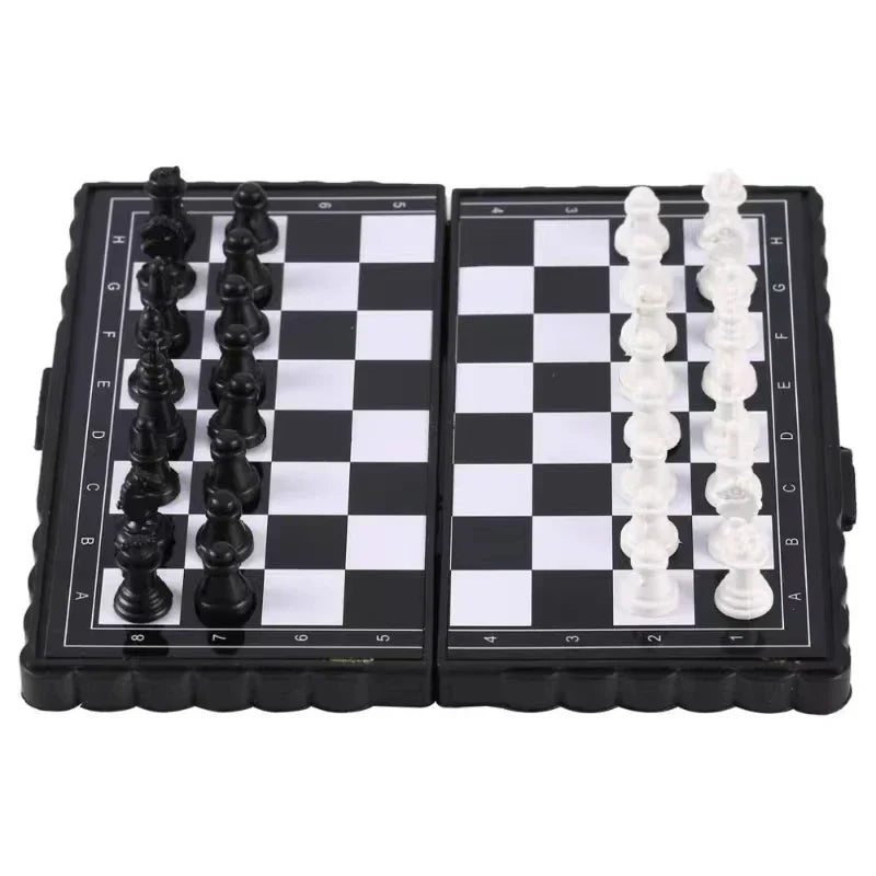 Rebolet | Thinkoro Magnetisches Schachspiel Kinder – Faltbares Lernspiel aus Kunststoff für Reisen & Zuhause