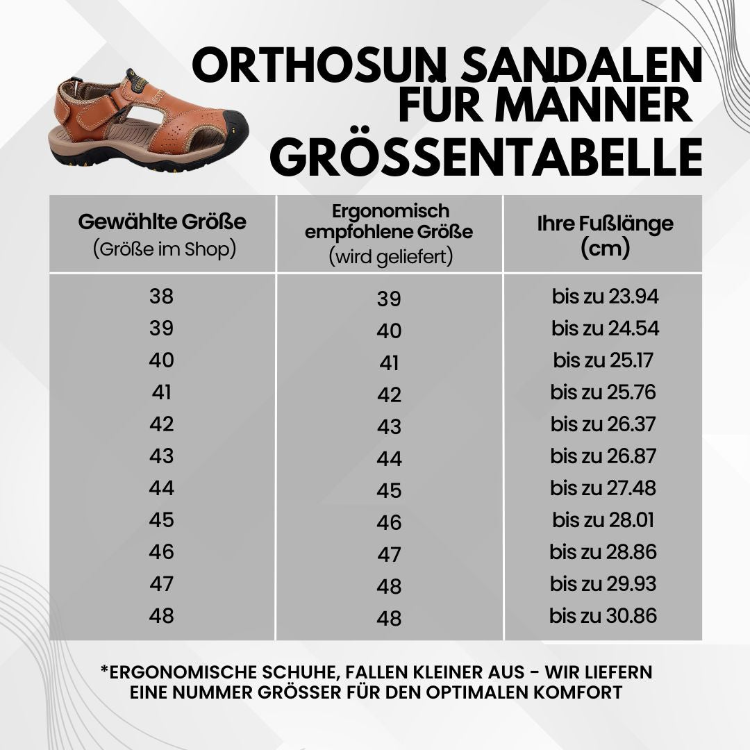 Rebolet | OrthoSun - Sandalen Männer