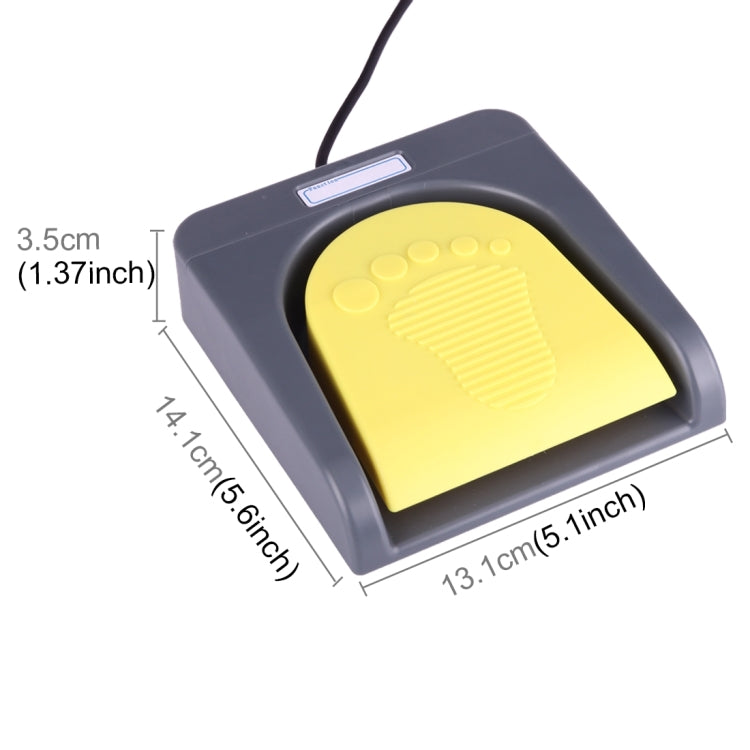 Rebolet | FS2016_USB PCsensor USB-Fußschalter Fußsteuerungstastatur, Multimedia / Tastatur / Gamepad / Maus / String / B Ultraschallbildakquisitionsfunktionen
