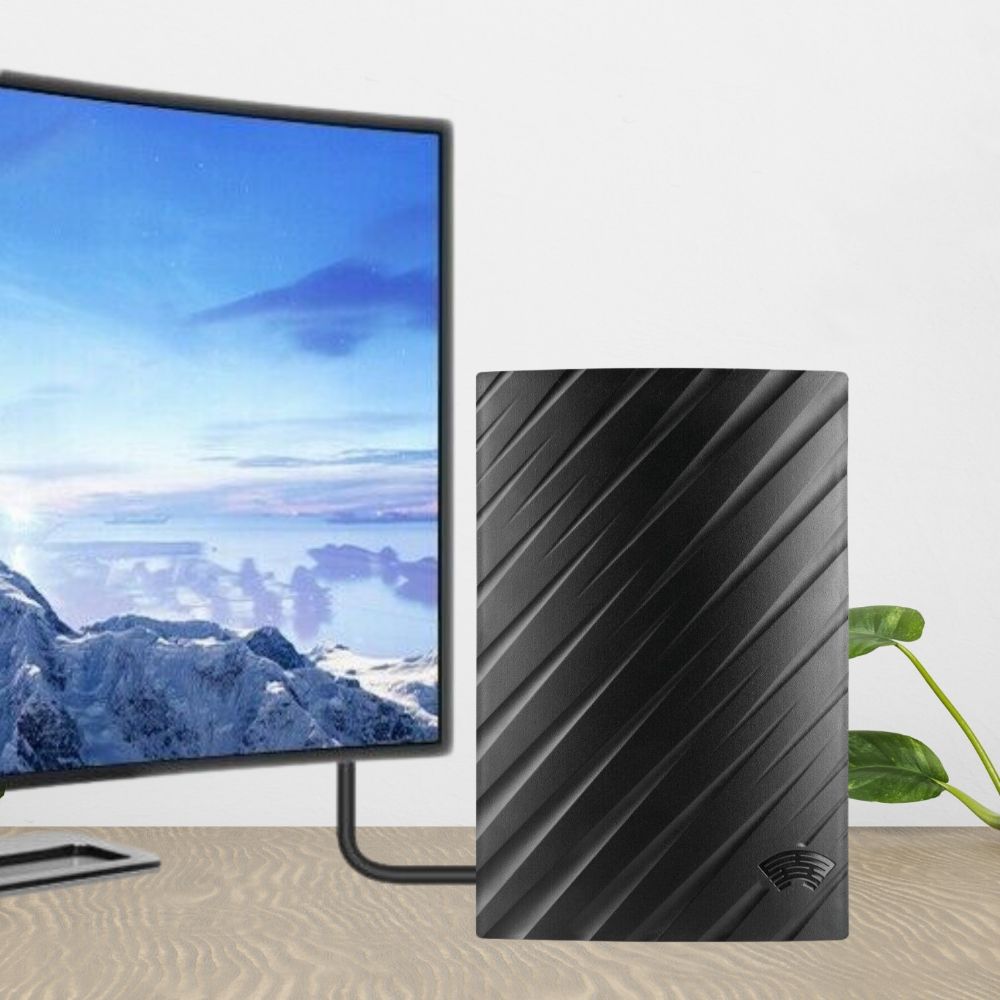TV-Antenne Indoor, 4K, Langstrecken, digitale Empfangsantenne