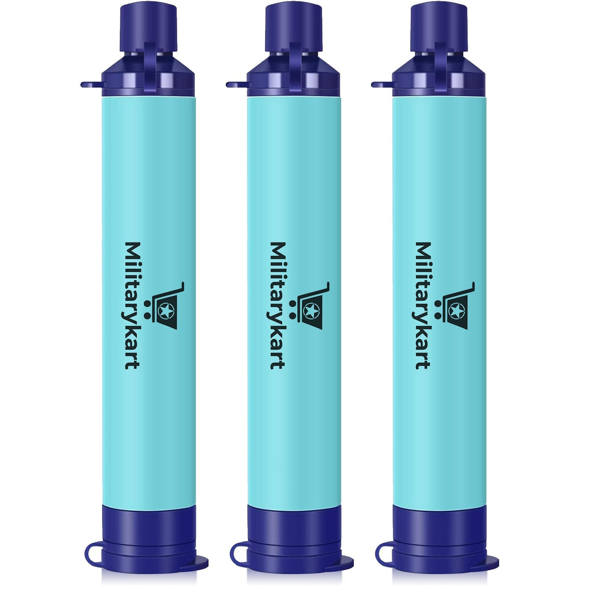Persönlicher Wasserfilter-Strohhalm – 5-stufiger tragbarer Wasserfilter