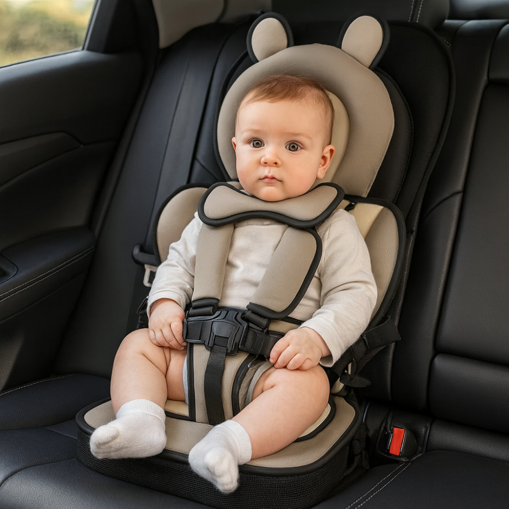 Tragbarer Baby-Reisesitz-Gurt, leicht, faltbar, sicher für unterwegs
