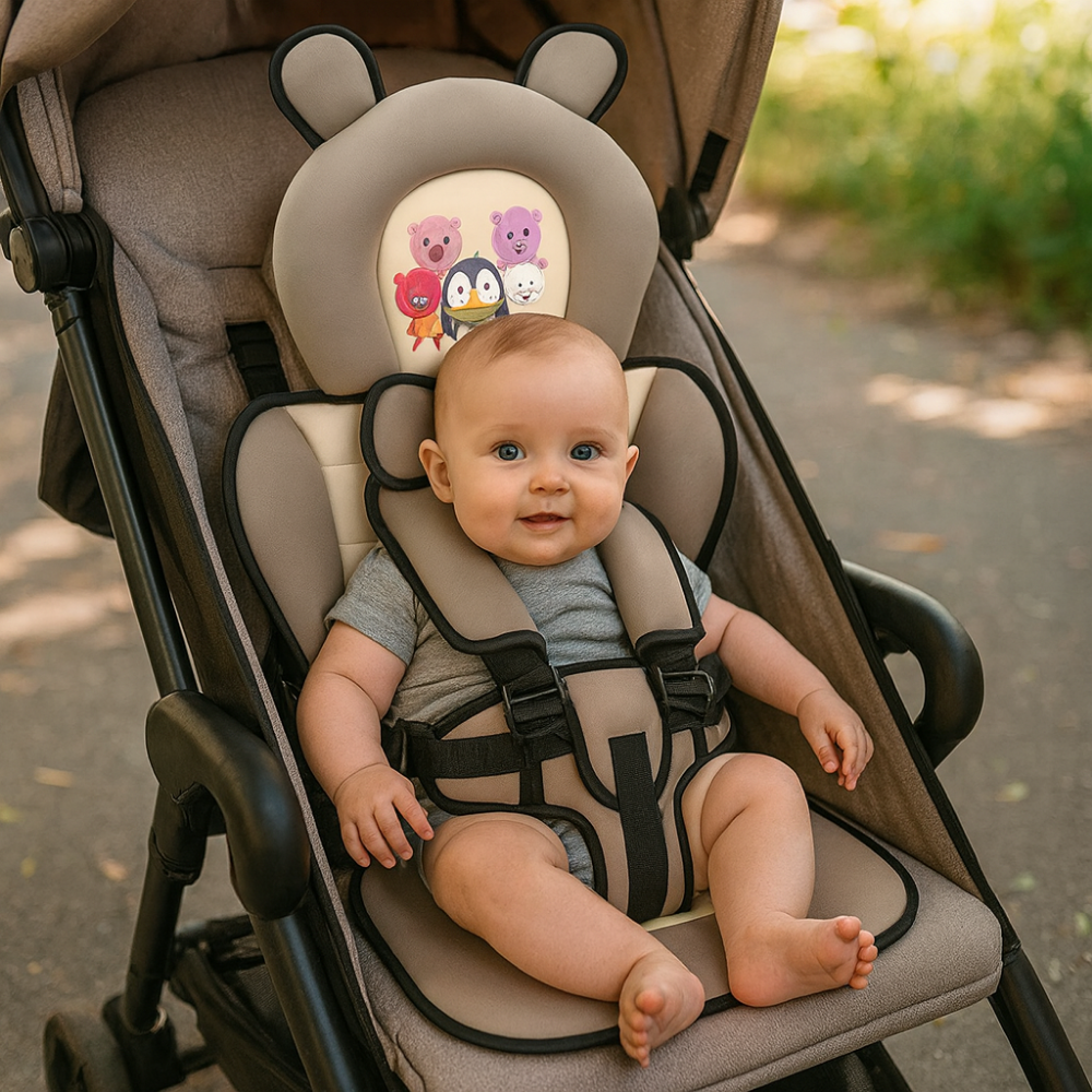 Tragbarer Baby-Reisesitz-Gurt, leicht, faltbar, sicher für unterwegs