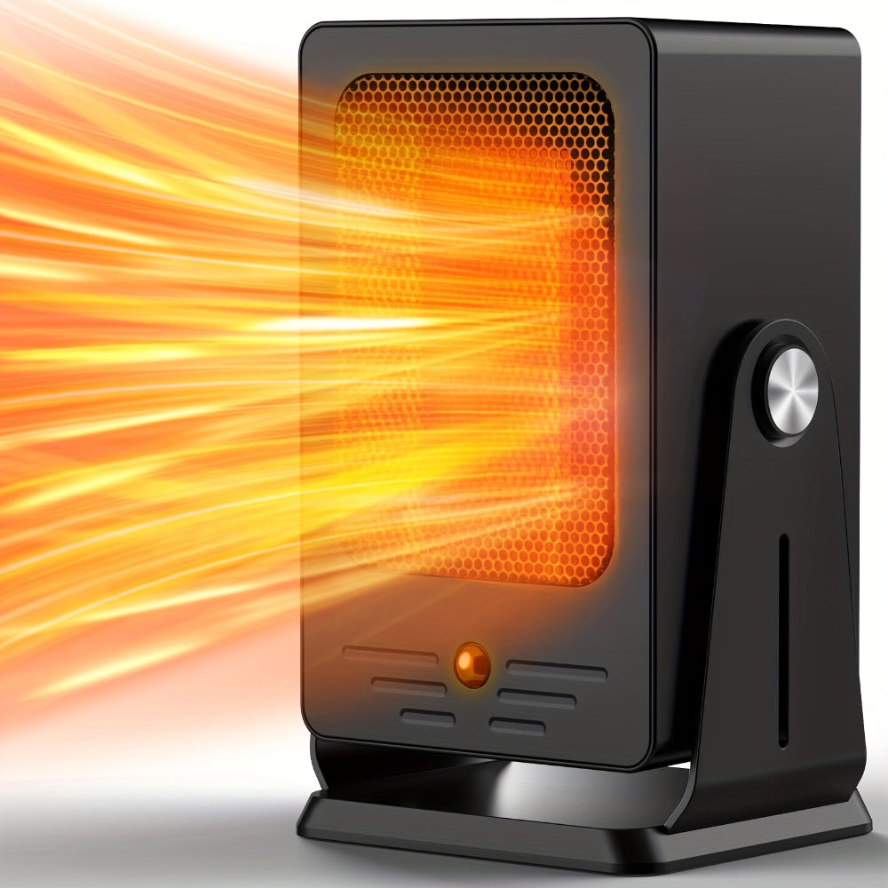 Tragbarer Elektroheizer mit verstellbarem Thermostat, kompakt