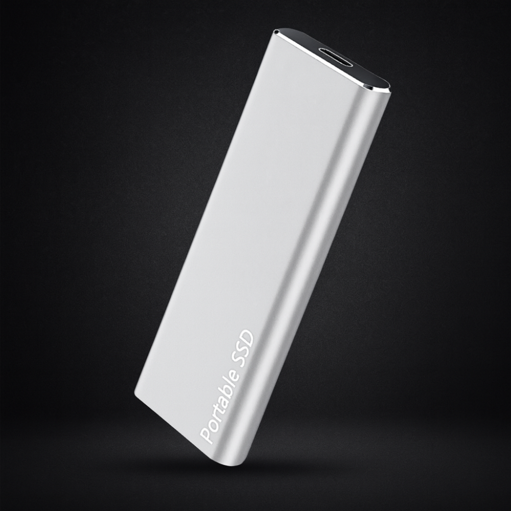 Tragbare externe SSD – Hochgeschwindigkeits Speicherlaufwerk aus Aluminium für schnelle Datenübertragung