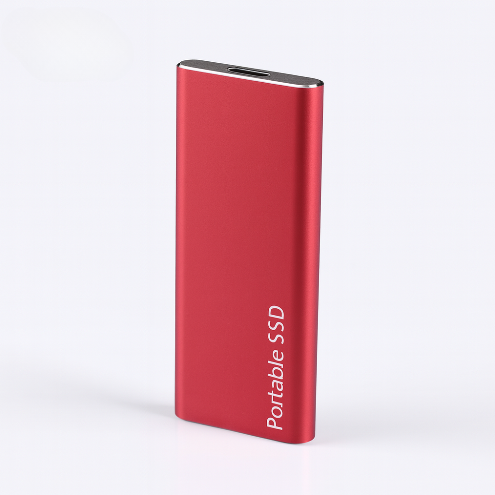 Tragbare externe SSD – Hochgeschwindigkeits Speicherlaufwerk aus Aluminium für schnelle Datenübertragung