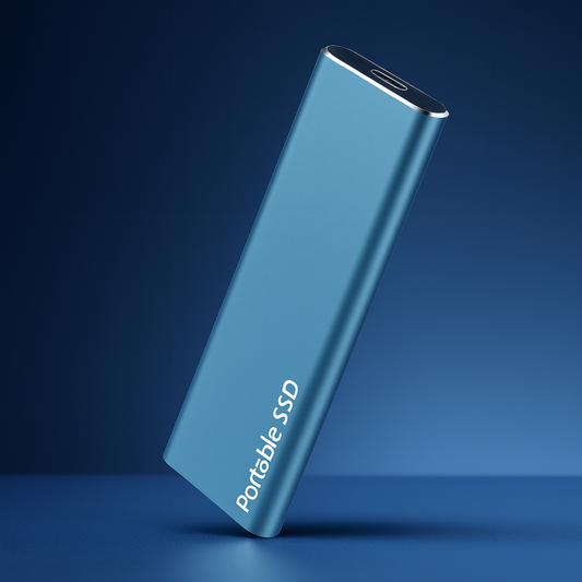 Tragbare externe SSD – Hochgeschwindigkeits Speicherlaufwerk aus Aluminium für schnelle Datenübertragung