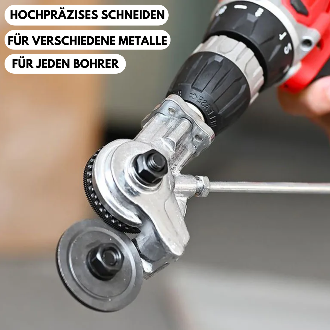 Rebolet | Elektrischer Bohrmaschinen-Blechschneider – Nibbler Aufsatz für Metall & Wellblech