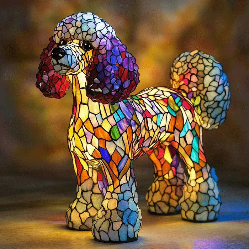 Rebolet | Leuchthund - handgefertigte Lampe, die Herzen erstrahlen lässt