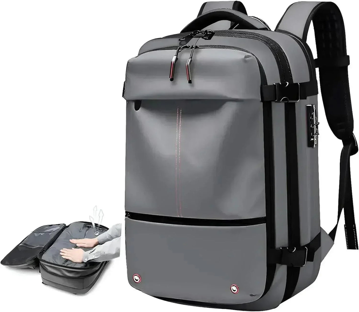 Rebolet | Komprimierbarer Laptop-Rucksack für das Reisen