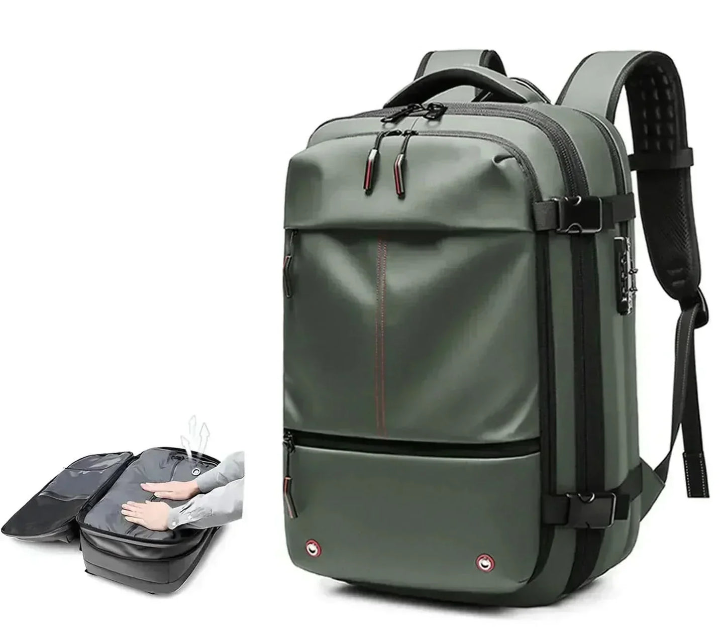 Rebolet | Komprimierbarer Laptop-Rucksack für das Reisen