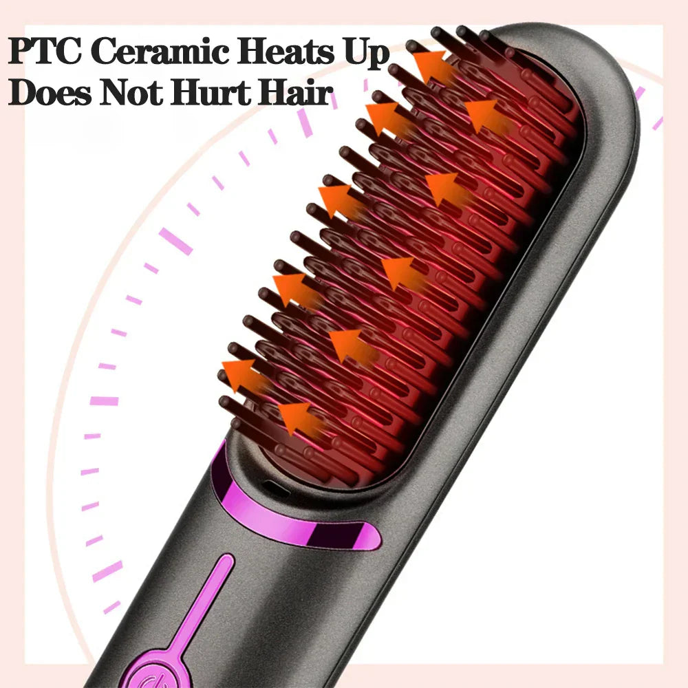Rebolet | Wireless Hair Straightening Comb